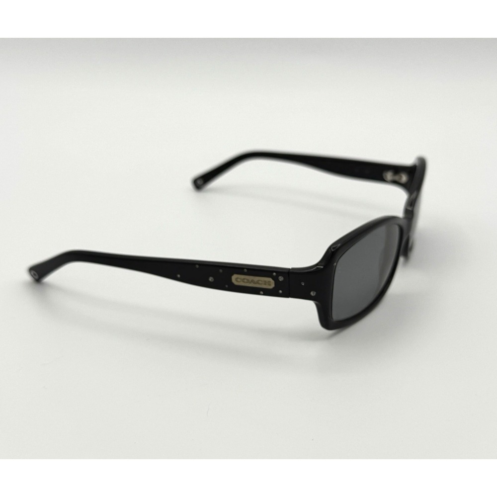 Coach Chelsea S426 #504 Onyx Black‎ Sunglass Frames Crystal Accent FRAMES ONLY